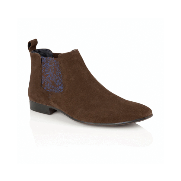 Carnaby Brown Suede Chelsea boots