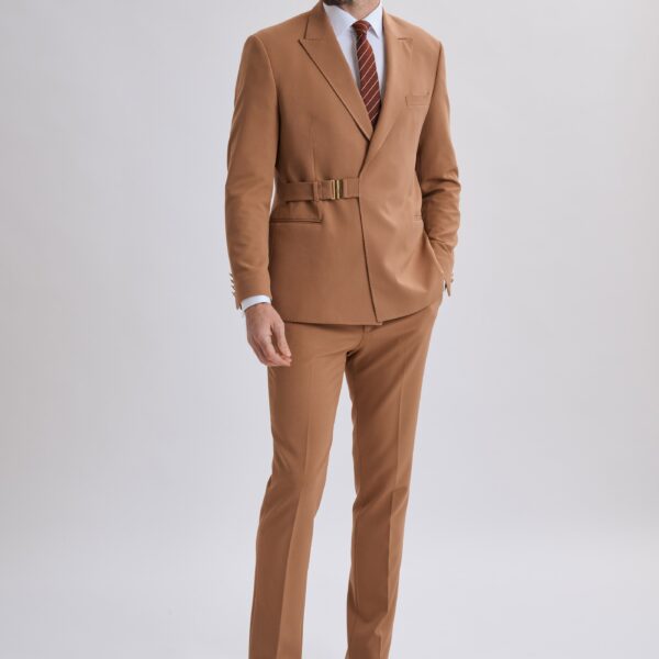 Riccardo Tan Two Piece Suit