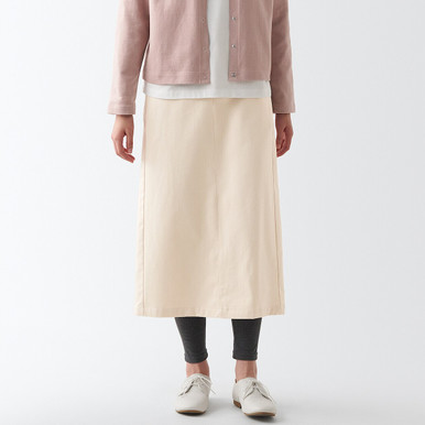 Women's Kapok Blend Skirt Raw White L | Raw White