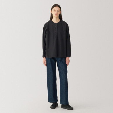 Women's Washi Blend Painter's Pants Dark Navy 27inch | Dark Navy