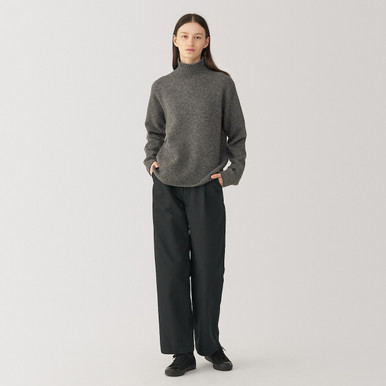 Women's Washi Blend Trousers Black Black 24inch | Black