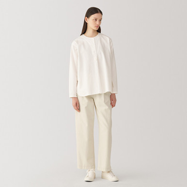 Women's Washi Blend Trousers Raw White 27inch | Raw White