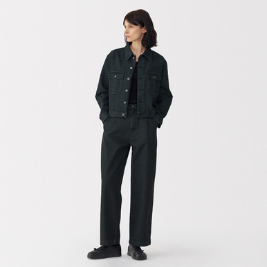 Women's Washi and Denim Jeans Dark Grey 27inch | Dark Grey