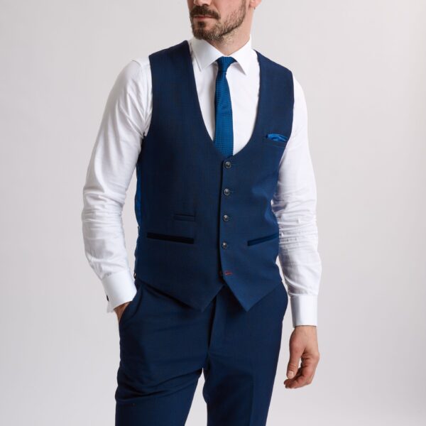 Bromley Navy Waistcoat