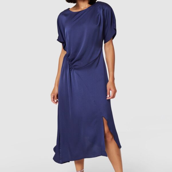 Closet London Navy Kimono A-Line Dress
