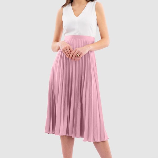Closet London  PINK Pleated Skirt Dress