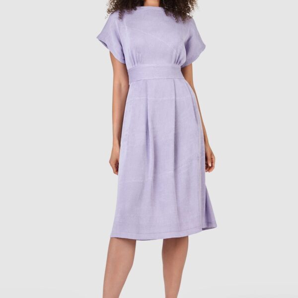 Closet London Lilac Purple Kimono Midi Dress