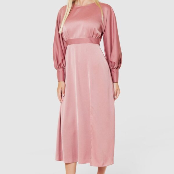 Closet London Rose Pink A-Line Kimono Dress
