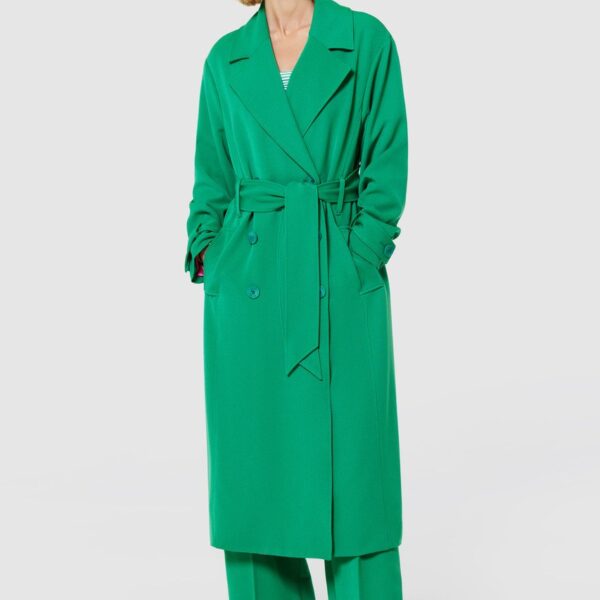 Closet London Green Trench Coat