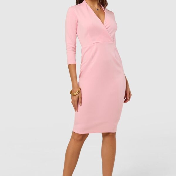 Closet London  Pink Pencil Dress