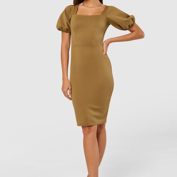 Closet London Square Neck Dress