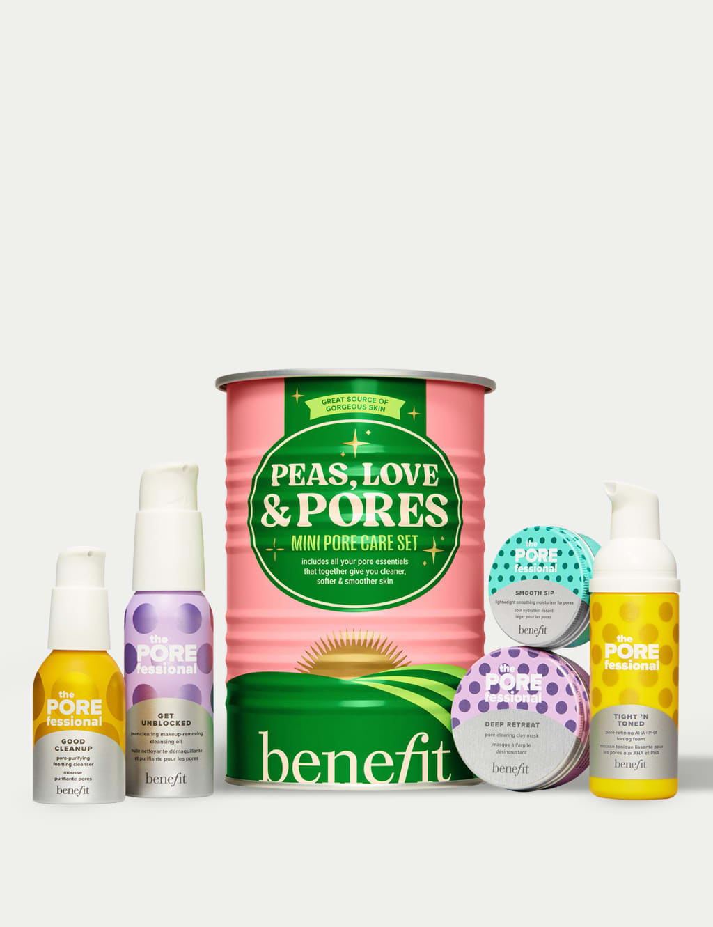 Benefit Women's Peas, Love & Pores Skincare Gift Set - Worth £84