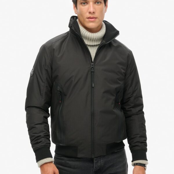 Superdry Men's Harrington Jacket - M - Black, Black,Khaki