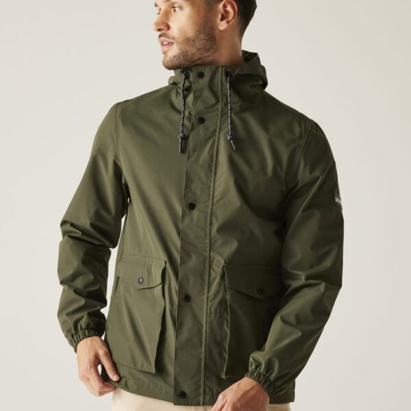 Regatta Men's Bayano II Waterproof Hooded Jacket - XXL - Green, Blue,Green