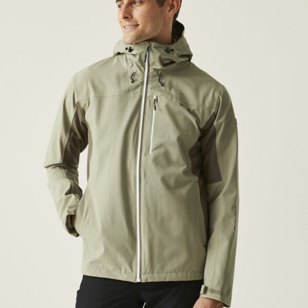 Regatta Men's Birchdale II Waterproof Hooded Jacket - S - Brown, Blue,Brown