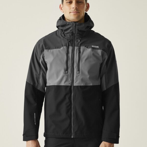 Regatta Men's Maland II Waterproof Hooded Jacket - Grey, Brown,Grey