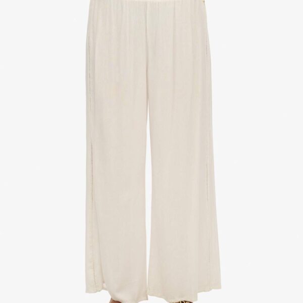 Superdry Women's Relaxed Trousers - 12 - White, Navy,White