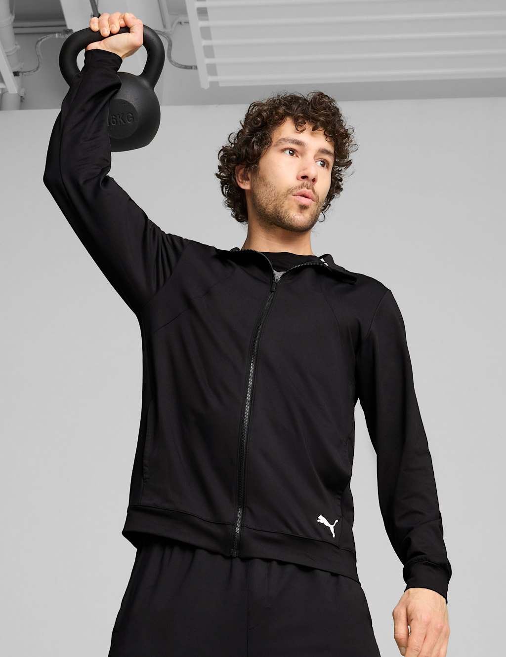 Puma Men's Cloudspun Sports Jacket - Black, Black