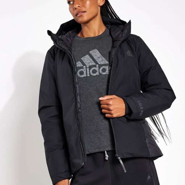 Adidas Women's Traveer COLD.RDY Sports Jacket - XS - Black/Black, Black/Black