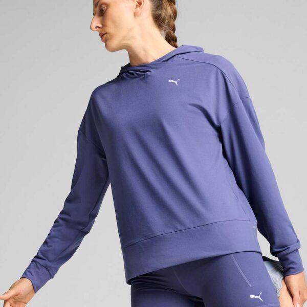 Puma Women's Cloudspun Hoodie - M - Blue, Blue
