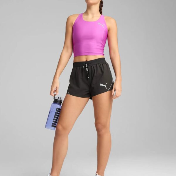 Puma Women's Raceday Ultraform Racerback Crop Vest Top - Pink, Pink