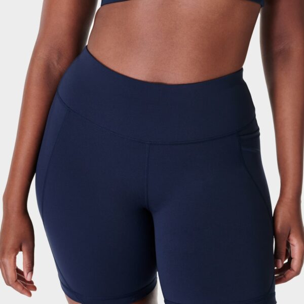 Sweaty Betty Women's Power 6 Biker Gym Shorts - Navy, Brown Mix,Black Mix,Navy,Blue Mix,Dark Green,Blue,Black
