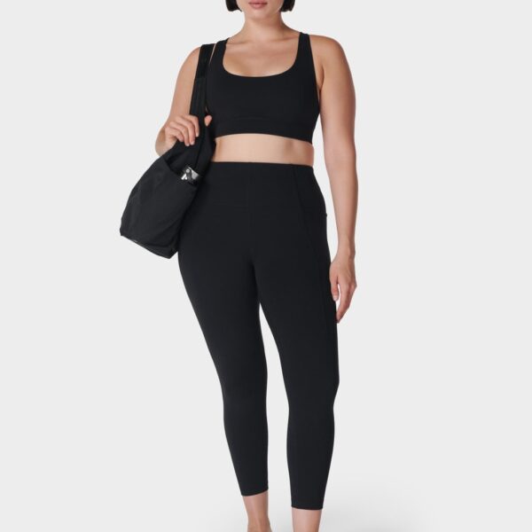 Sweaty Betty Women's Soft Sculpt Printed 7/8 Leggings - M - Black, Ecru Mix,Camel Mix,Blue Mix,Black
