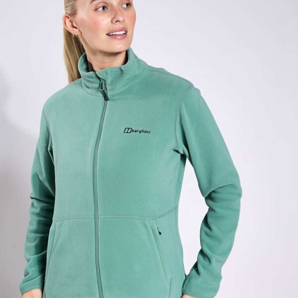 Berghaus Women's Prism 2.0 Micro Zip Up Fleece Jacket - 10 - Light Green, Light Green