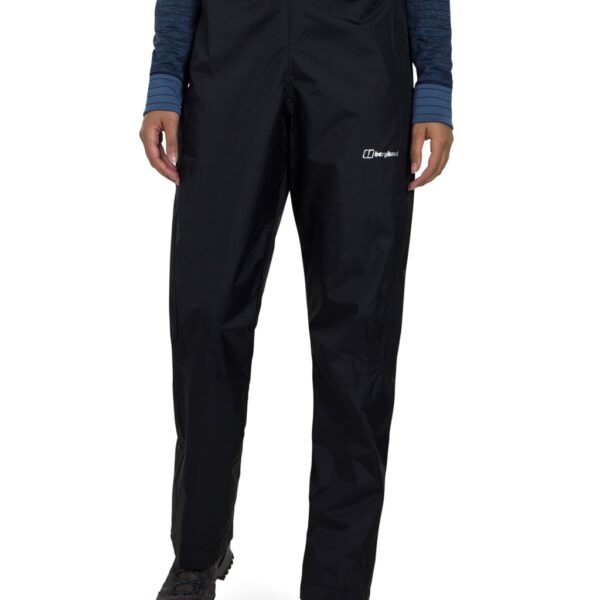 Berghaus Women's Deluge 2.0 Waterproof Trekking Overtrousers - 12 - Black, Black