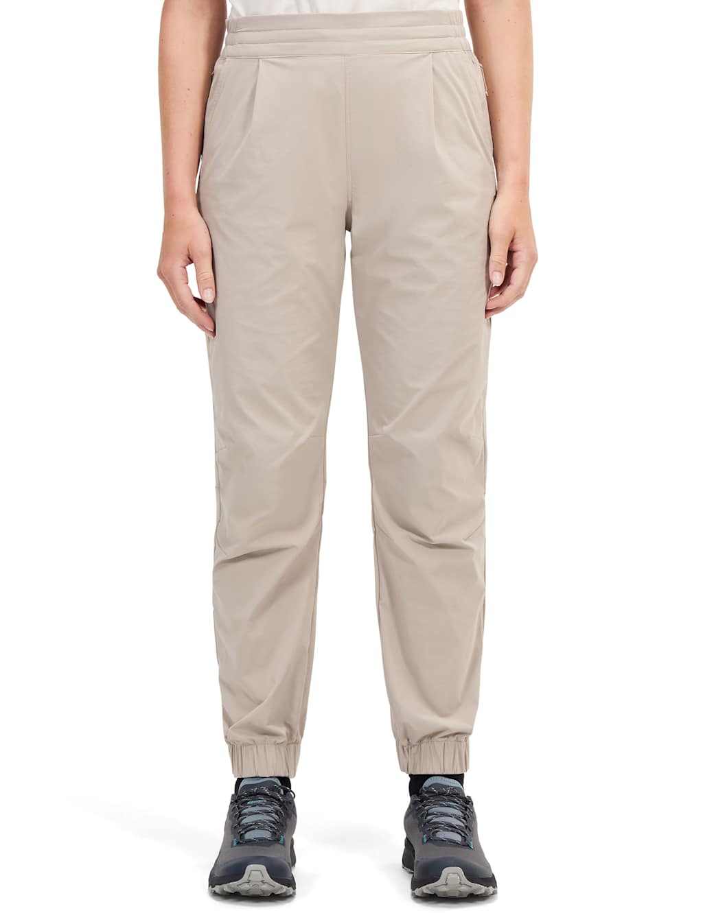 Berghaus Women's Explorer Straight Leg Joggers - 12 - Taupe, Taupe,Black