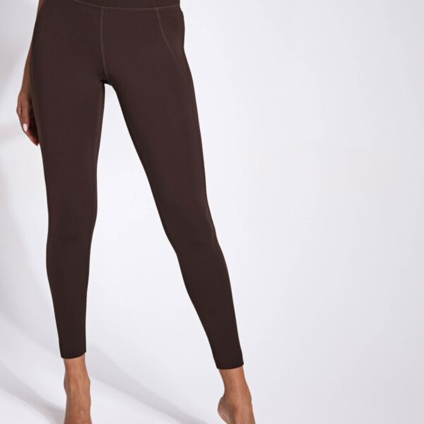 Girlfriend Collective Women's Compressive High Waisted Leggings - XL - Brown, Brown