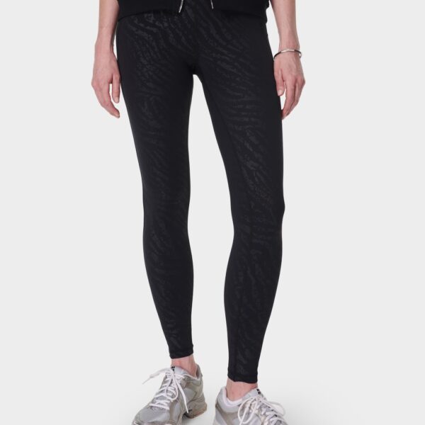 Sweaty Betty Women's All Day Active Animal Print 7/8 Leggings - Black Mix, Black Mix,Blue
