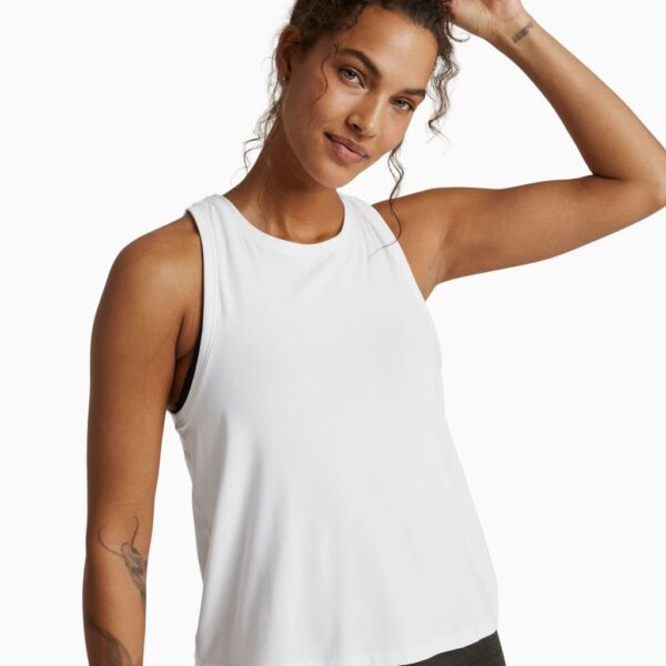 Beyond Yoga Women's Featherweight Rebalance Crew Neck Vest Top - White, Red,Dark Red,White,Lime Green,Light Brown,Hot Pink,Pink Magenta,Indigo,Blue