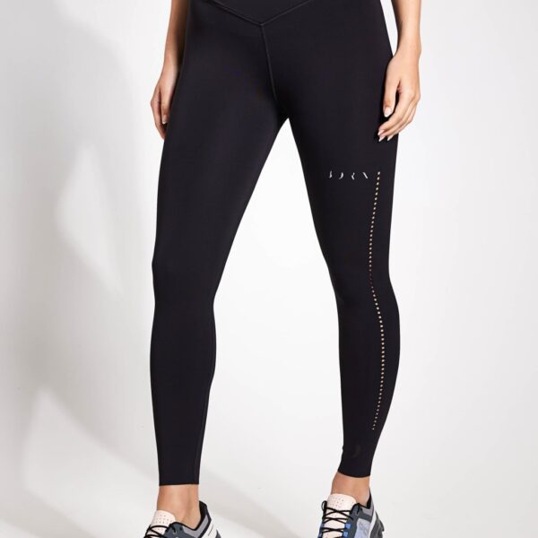 Born Women's High Waisted Leggings - Black, Black