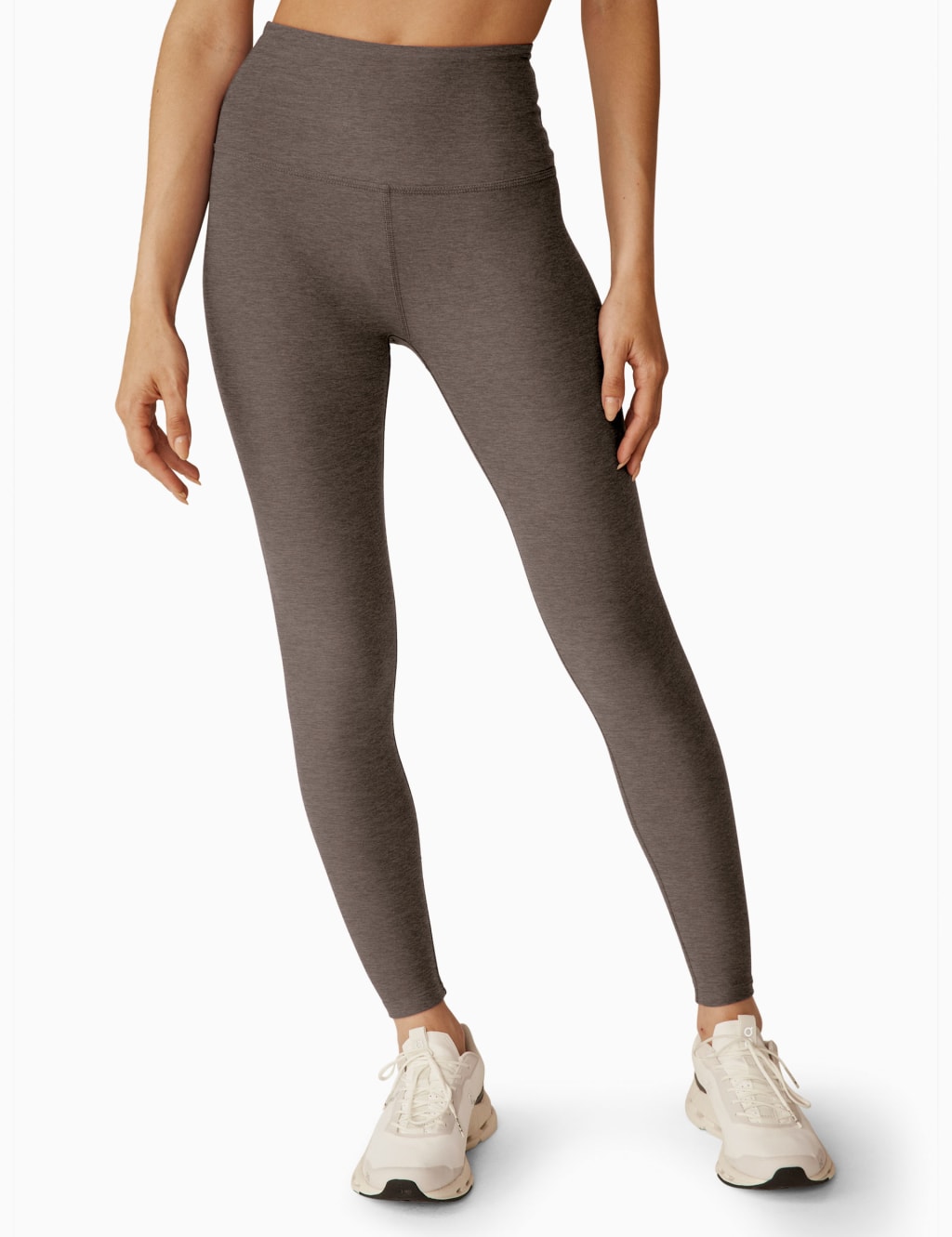 Beyond Yoga Women's Spacedye Caught In The Midi Leggings - Light Brown, Light Brown