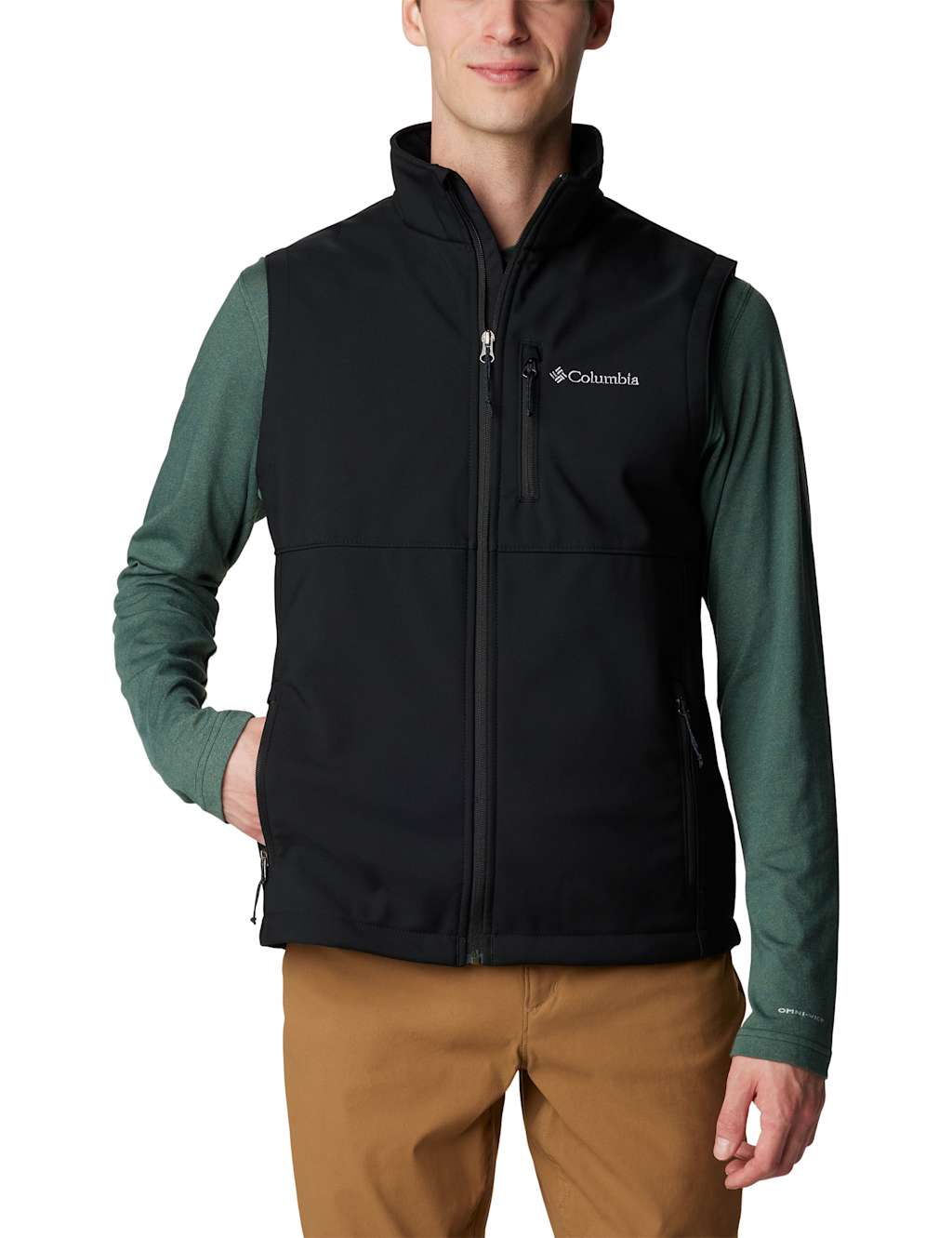 Columbia Men's Ascender II Softshell Gilet - Black, Black