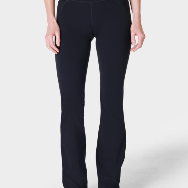 Sweaty Betty Women's Power High Waisted Bootcut Joggers - M - Black, Black