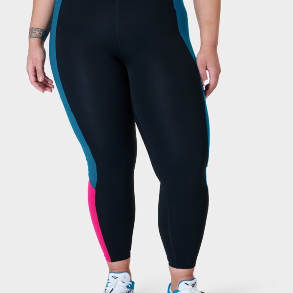 Sweaty Betty Women's Power UltraSculpt High Waisted 7/8 Leggings - XL - Teal Green, Teal Green
