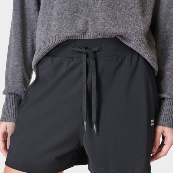 Sweaty Betty Women's Explorer High Waisted Shorts - M - Black, Black,Navy