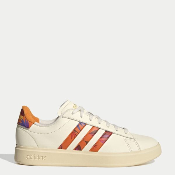 Adidas Women's Grand Court 2.0 Trainers - 5 - Cream Mix, Cream Mix