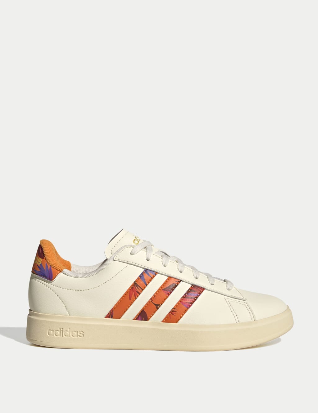 Adidas Women's Grand Court 2.0 Trainers - 5 - Cream Mix, Cream Mix