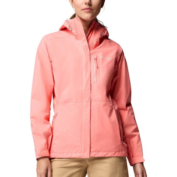 Columbia Women's Pouring Adventure™ III Waterproof Raincoat - L - Pink, Pink