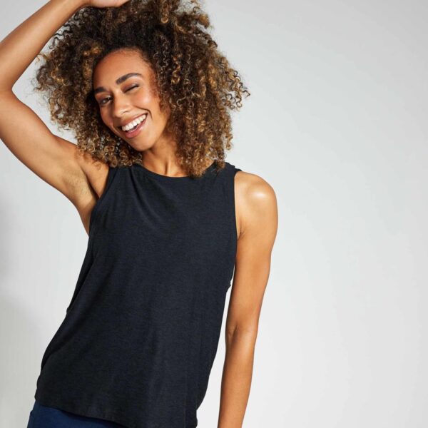 Beyond Yoga Women's Featherweight Rebalance Yoga Vest Top - Black, Navy,Black