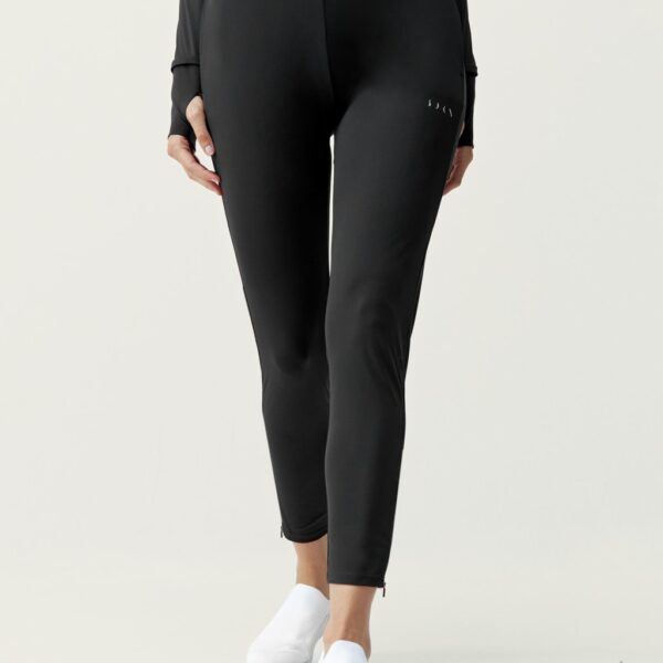 Born Women's Airla Slim Fit High Waisted Joggers - Black, Black