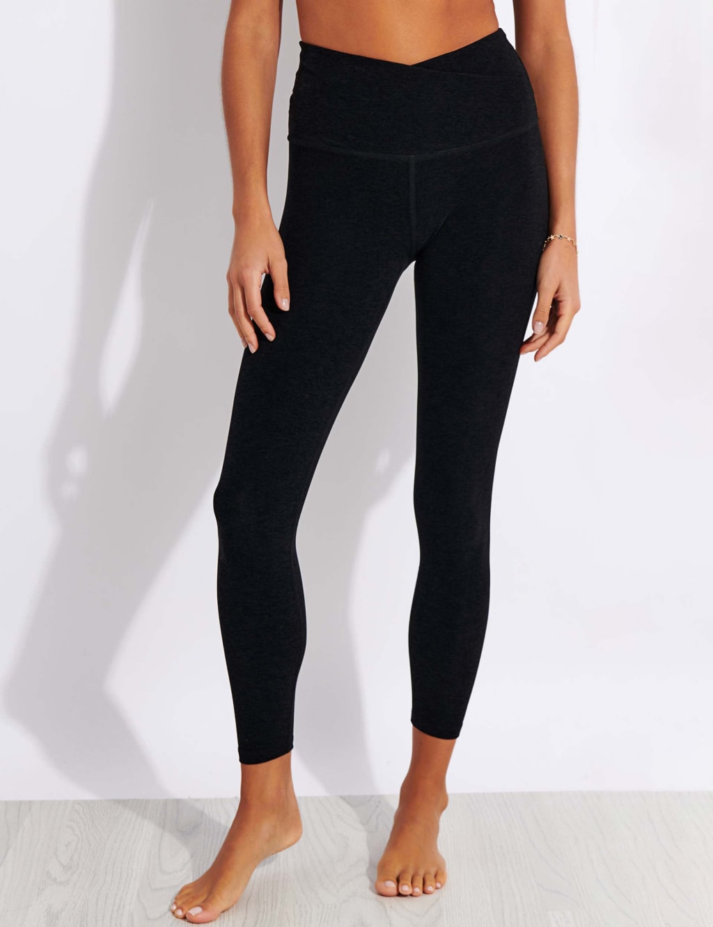Beyond Yoga Women's Spacedye High Waisted 7/8 Leggings - XL - Black, Black,Navy