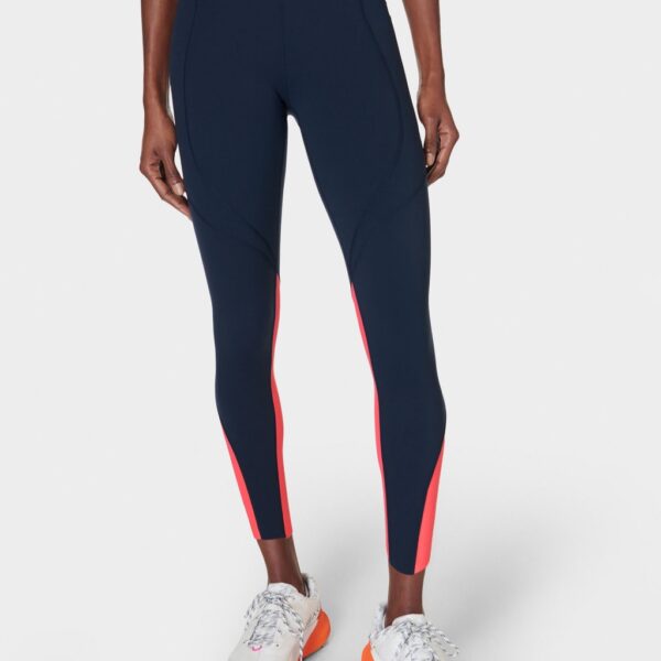 Sweaty Betty Women's Power UltraSculpt High Waisted 7/8 Leggings - Navy, Navy