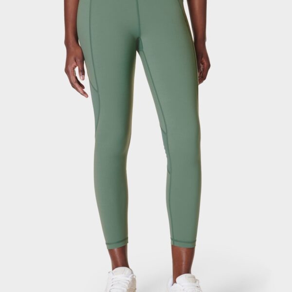 Sweaty Betty Women's Aerial Core High Waisted 7/8 Leggings - Lime Green, Lime Green