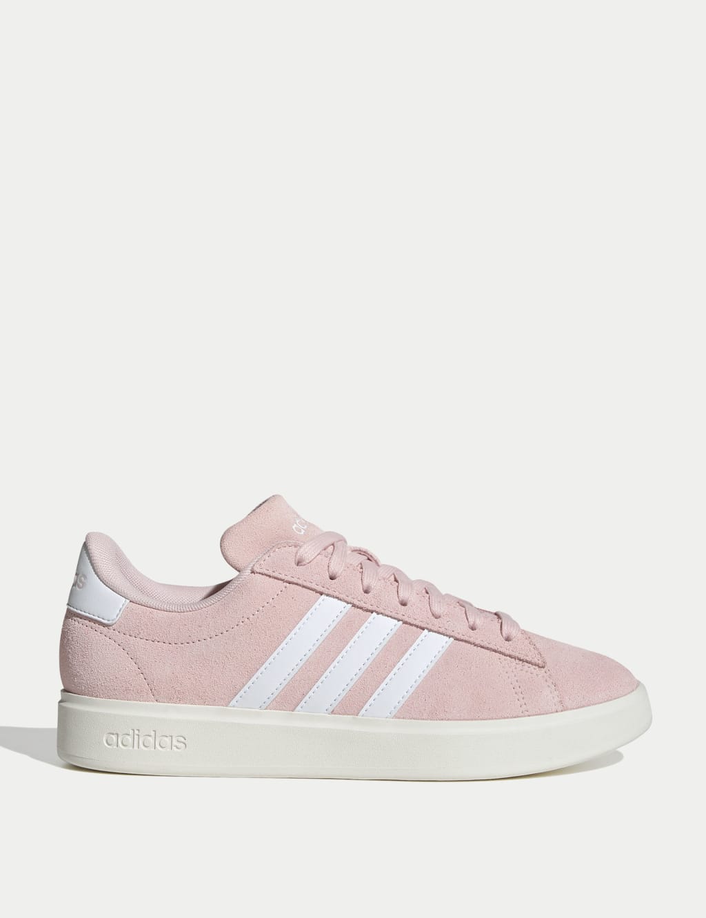 Adidas Women's Grand Court 2.0 Trainers - 4 - Light Pink, Light Pink,Ecru