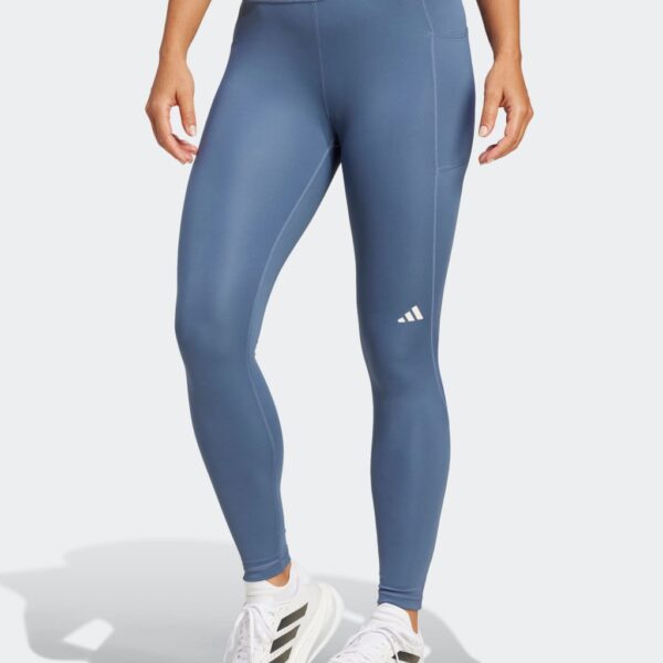 Adidas Women's Own The Run High Waisted 7/8 Leggings - Mid Blue, Mid Blue