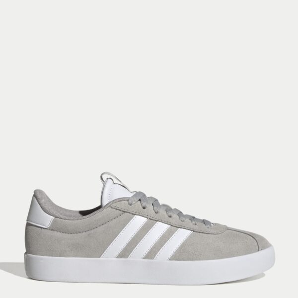 Adidas Women's VL Court 3.0 Trainers - 6 - Medium Grey Mix, Medium Grey Mix,Black Mix,Pink Mix,Pale Blue